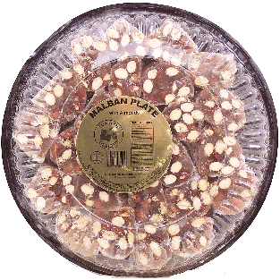 Master Delight  malban plate turksih delight with almonds 2lb