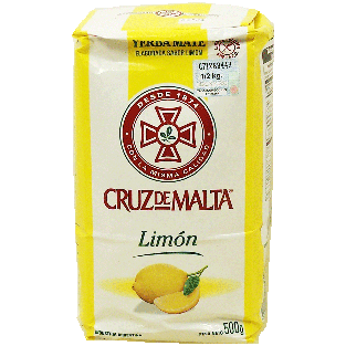 Cruz De Malta Limon yerba mate tea flavored, loose 500g