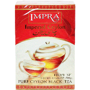 Impra Imperial ceylon black tea loose, FBOPF SP, 500g