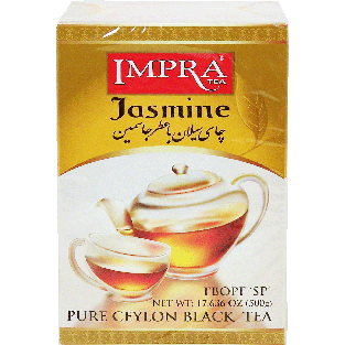 Impra  jasmine pure ceylon loose black tea, FBOPF SP 500g