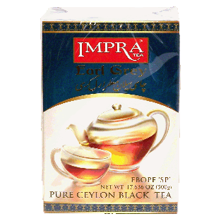 Impra  earl grey pure ceylon loose black tea 500g