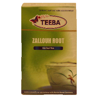 Teeba  zallouh root herbal tea 25ct