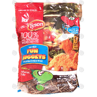 Tyson  fully cooked fun nuggets 29-oz