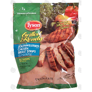 Tyson Grilled & Ready southwestern style chicken breast strips 22-oz