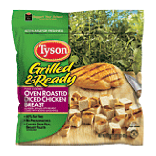 Tyson Grilled & Ready oven roasted diced chicken breast 22-oz