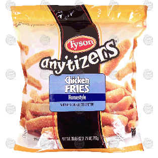 Tyson any'tizers chicken fries homestyle 28.05-oz