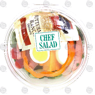 Value Center Market  chef salad, dressing packet included 1ct
