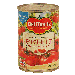 Del Monte Tomatoes Diced Petite Cut  14.5oz