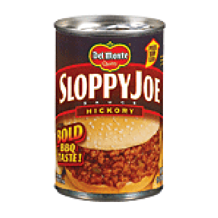 Del Monte  hickory flavor sloppy joe sauce  15oz