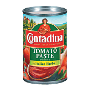 Contadina Tomato Paste Roma Style w/Italian Herbs 6oz