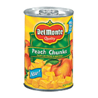Del Monte Peach Chunks Yellow Cling In Heavy Syrup 15.25oz