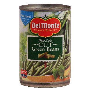 Del Monte Green Beans Cut Blue Lake  14.5oz