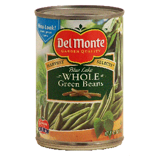 Del Monte Green Beans Whole Blue Lake  14.5oz