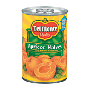 Del Monte Apricot Halves Unpeeled In Heavy Syrup 15.25oz