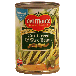 Del Monte Fresh Cut cut green & wax beans  14.5oz