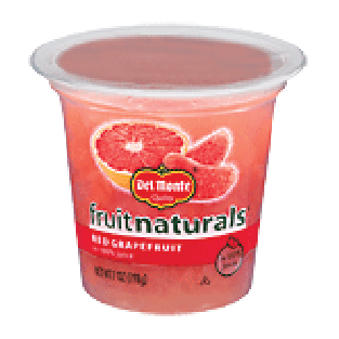Del Monte fruit naturals red grapefruit in extra light syrup 7oz