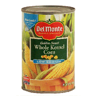 Del Monte  golden sweet whole kernel corn, low sodium  15.25oz