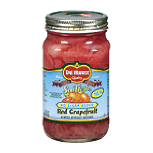 Del Monte Sun Fresh red grapefruit sections, no sugar added 19.5oz