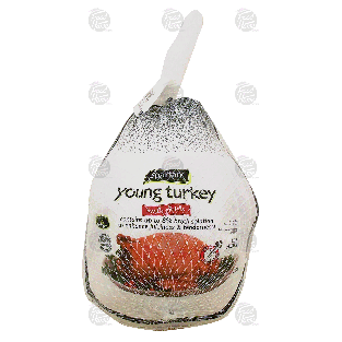 Spartan  young turkey with giblets, whole frozen, 12-16 lbs. price 1lb