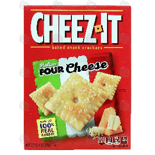 Sunshine Cheez-It italian four cheese baked snack crackers 12.4oz