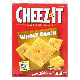 Sunshine Cheez-It whole grain baked snack crackers 12.4oz