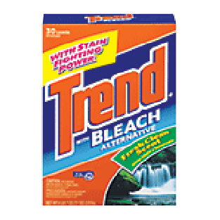 Trend Laundry Detergent Fresh Clean Scent w/Bleach Alternative Powd7oz
