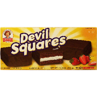 Little Debbie Cakes devil squares 10 ct 11oz