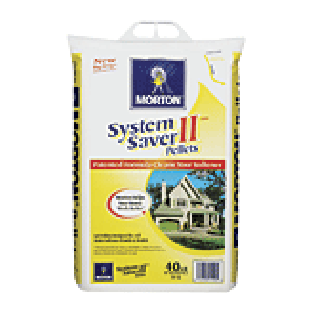 Morton  system saver pellets for soft water, 99.5% pure salt for a40lb