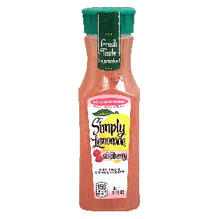Simply Lemonade  all natural lemonade with raspberry, not fro11.5fl oz