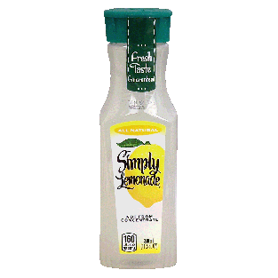 Simply Lemonade  all natural lemonade, not from concentrate 11.5fl oz