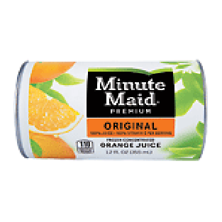 Minute Maid Premium Orange Juice Original Frozen Concentrate 12oz