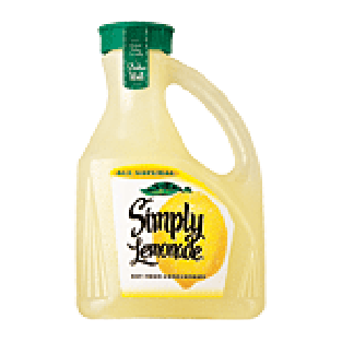 Simply Lemonade  all natural lemonade 89fl oz