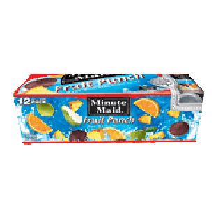 Minute Maid Fruit Punch 12 Oz Fridge Pack 12pk