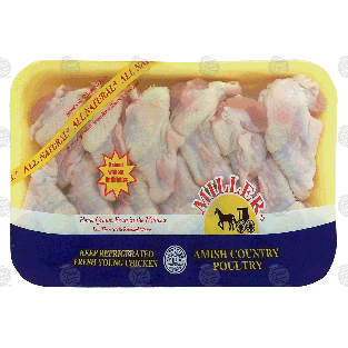 Miller  frying chicken wings, price per pound 1lb