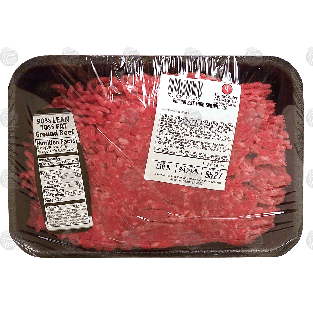 Value Center Market  ground beef from sirloin, price per pound 1lb
