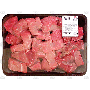 Value Center Market  beef stew meat, boneless, value pack, price pe1lb
