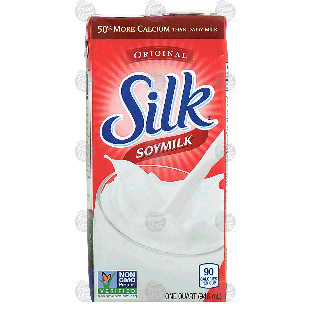 Silk Soymilk Organic Plain 1-qt