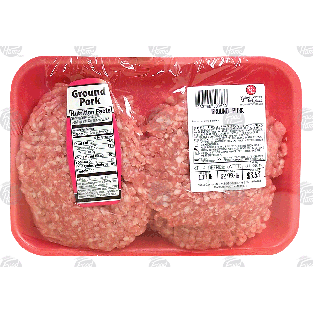 Value Center Market  ground pork, price per pound 1lb