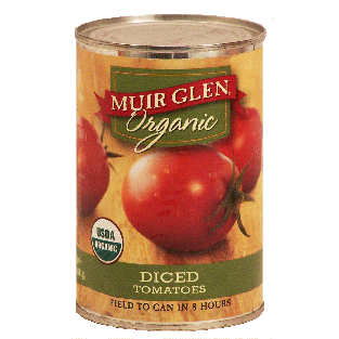 Muir Glen Organic tomatoes diced  14.5oz