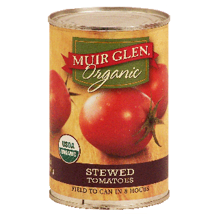 Muir Glen Organic tomatoes stewed  14.5oz