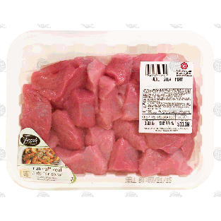 Spartan fresh selections veal cuts for stew, price per pound 1lb