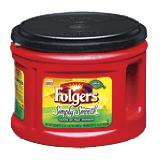 Folgers Simply Smooth ground coffee, gentle on your stomach 23oz