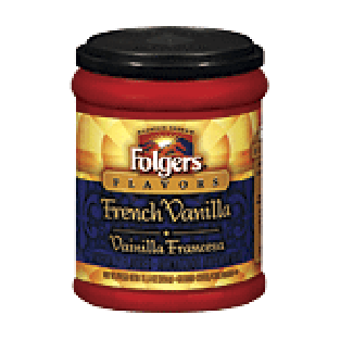 Folgers Flavors french vanilla ground coffee 11.5-oz