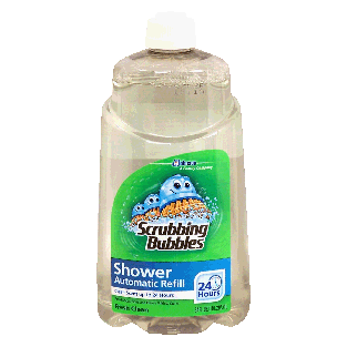 Scrubbing Bubbles  shower automatic refill, fresh clean scent u 34fl oz