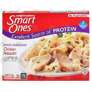 Weight Watchers Smart Ones chicken fettucini 9.25-oz