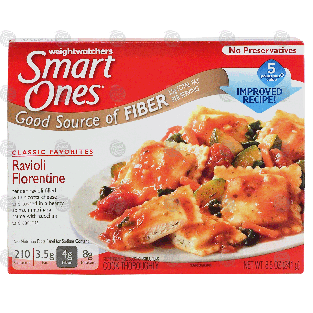 Weight Watchers Smart Ones ravioli florentine; tender ravioli fi8.5-oz