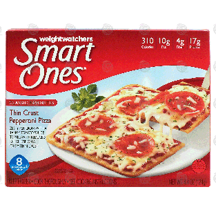 Weight Watchers Smart Ones thin crust pepperoni pizza 4.4-oz