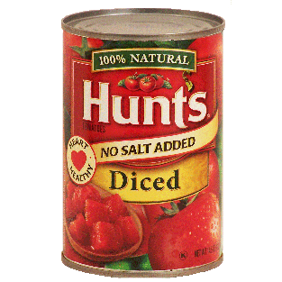 Hunt's  diced tomatoes, no salt added  14.5oz