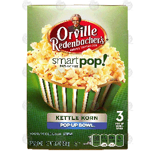 Orville Redenbacher's Smart Pop! kettle korn slightly sweet slig8.07oz