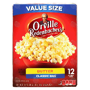 Orville Redenbacher's  value size microwave popping corn, butte39.49oz